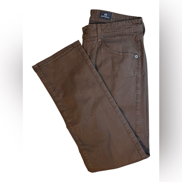 AG Adriano Goldschmied The Matchbox Slim Straight Khaki Pants – 30
